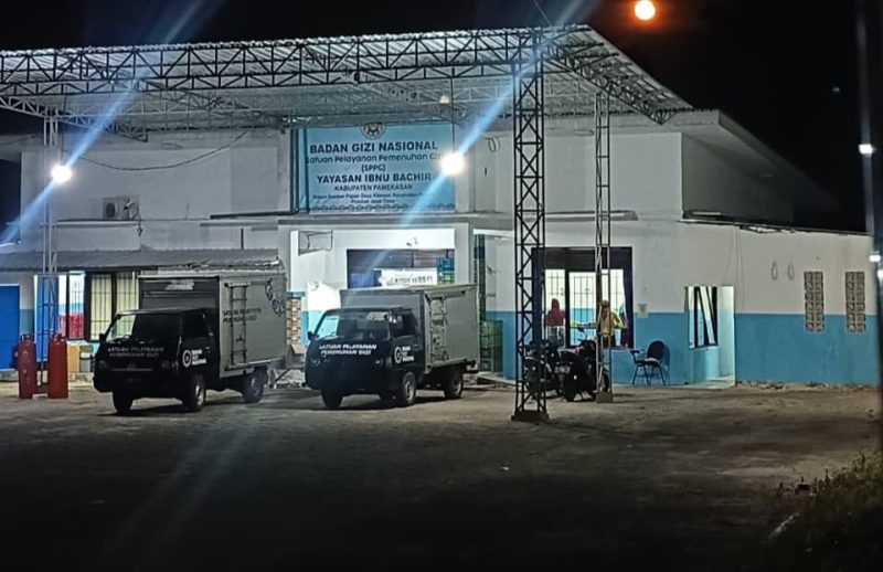 Satuan Pelayanan Pemenuhan Gizi (SPPG) Yayasan Ibnu Bachir Klampar Pamekasan.