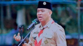 Kwartir Cabang (Kwarcab) Gerakan Pramuka Pamekasan menegaskan pentingnya membangun karakter dan tanggung jawab generasi muda dalam setiap kegiatan kepramukaan.