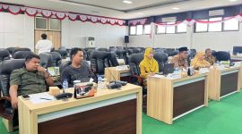 TPF-N saat audiensi bersama Dewan dan Eks Kepala Puskesmas Talang.