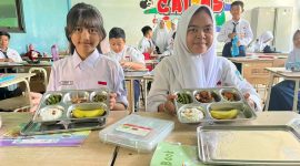 Ilustrasi siswa penerima MBG 