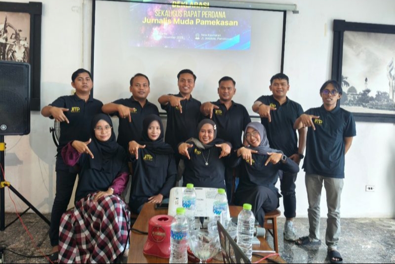 Komunitas jurnalis muda di Kabupaten Pamekasan resmi mendeklarasikan organisasi baru bernama Jurnalis Muda Pamekasan (JMP).