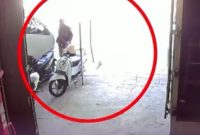 Kurang dari 48 Jam, Polres Pamekasan Ringkus Lansia Pencuri Motor asal Sampang.